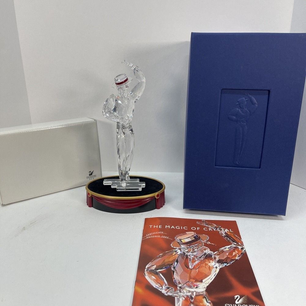 SCS Swarovski Magic of Dance Flamenco - Antonio 8" 2003 With Stand